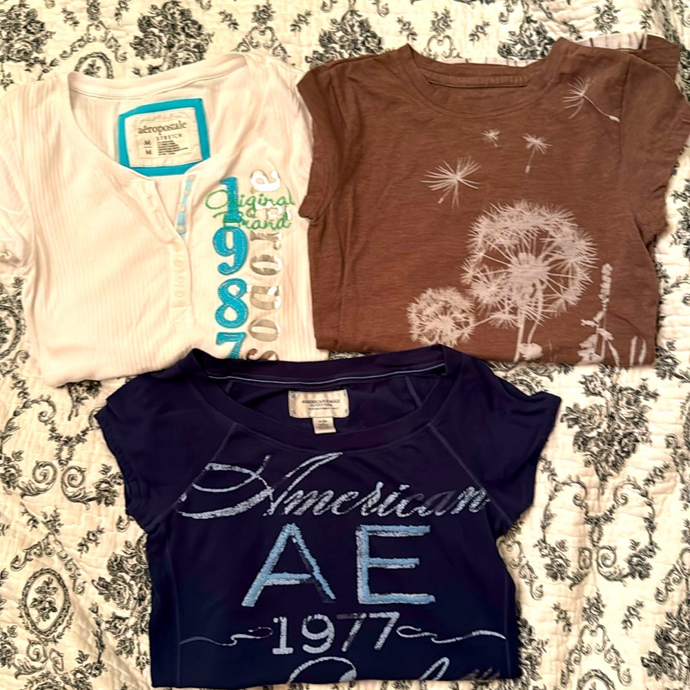 Lot of 3 Junior Tees